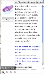 Conta Ragnarok LATAM Sicario 130/35 - Ragnarok Online