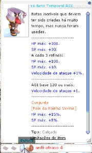 Conta Ragnarok LATAM Sicario 130/35 - Ragnarok Online