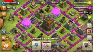 Conta cv7 Clash of clans