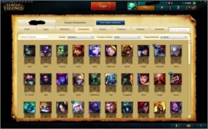 Acc platina 5 (80pdl) 80 champ + 12 skin - League of Legends LOL