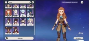 Genshin Yae Miko, Mona, Keqing e Aloy AR34 - Genshin Impact