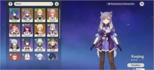 Genshin Yae Miko, Mona, Keqing e Aloy AR34 - Genshin Impact