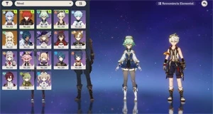 AR35-Ganyu+Amos+Diluc+Sucrose C6+Xingqiu C5+33 tiros - Genshin Impact