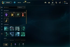 CONTA SMURF DANDO QUEUE COM MESTRE + SKINS LENDÁRIAS - League of Legends LOL