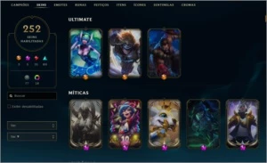 Conta League of Legends LOL