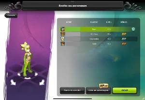 Contas lvl 200 Dofus touch (Servidor pandawo)