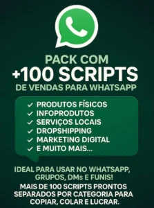Pack Com +100 Scripts De Vendas Para  [conteúdo removido] app - Sites, Lojas e Sistemas Prontos Sites e Scripts