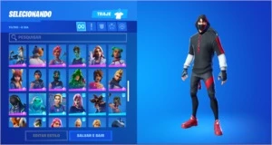 Conta Fortnite com IKONIK Minty e ETC