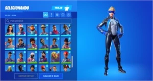 Conta Fortnite com IKONIK Minty e ETC