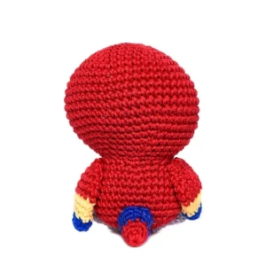 Papagaio Vermelho em Amigurumi - Artesanato e Personalizados