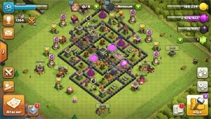 CONTA CLASH OF CLANS CV9 BARATA PRA SAIR RAPIDO!!!