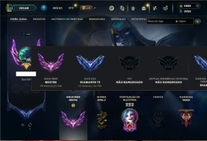 Mestre com 85 Champs e 51 Skins + 1350 RP - League of Legends LOL