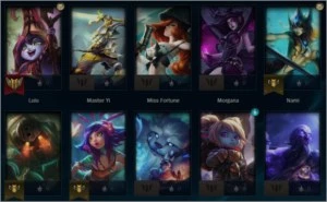 Conta Diamante 4  - 62% de winrate - email não confirmado - League of Legends LOL