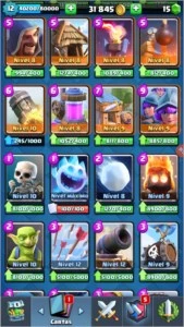 Conta 12 com troca de nick e transfiro para supercell id - Clash Royale