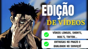 Editor De Vídeo | Faço Sua Edição | Melhores Preços Da Dfg ! - Serviços Digitais