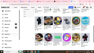 Conta De Roblox Masculina +De 100Mil Robux Gastos !!!Promoçã
