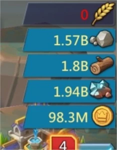 Recursos Lords Mobile