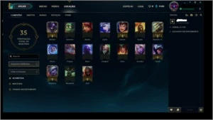 conta lvl 26 - League of Legends LOL