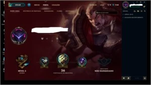 conta lvl 26 - League of Legends LOL