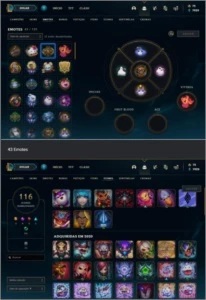 😈 [BR&LAS] 😈 3 Contas (2 BR/1LAS) - League of Legends LOL