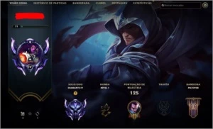 CONTA LEAGUE OF LEGENDS DIAMANTE 4 LOL