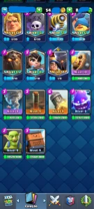 CONTA NIVEL 14 CLASH ROYALE