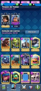 CONTA NIVEL 14 CLASH ROYALE