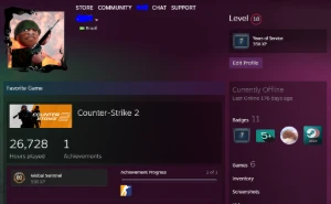 Conta Steam Rara - Counter Strike CS
