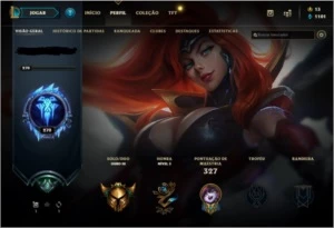 conta gold 3 - League of Legends LOL