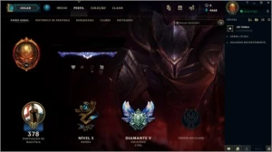 Conta League of Legends Diamante 5 2015/2017/2018 LOL