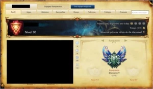 Conta League of Legends LOL