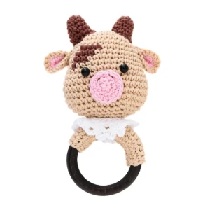 Chocalho Boizinho Amigurumi - Artesanato e Personalizados