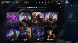 Conta Lol com skin transcendente - League of Legends