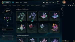 Conta de League of legends +1000 Skins LOL