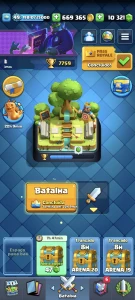 Conta Clash Royale