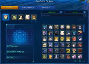 Conta com bloom U LA-Omega - Digimon Masters Online DMO