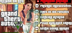 GTA 5 Mod Menu Online Dinheiro Infinito e + de 100 Funções