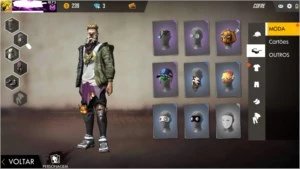 Conta FreeFire Diamante 4 - Free Fire