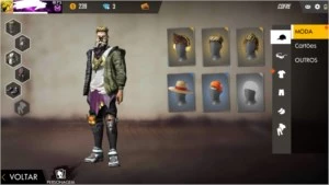 Conta FreeFire Diamante 4 - Free Fire