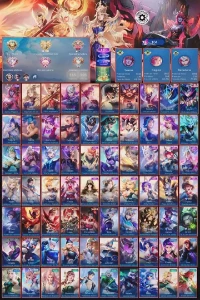 Mobile legends 300 skins a 660