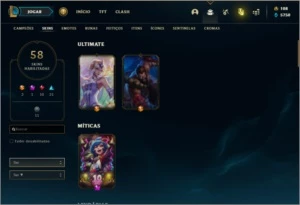 Conta Prata 3 - League of Legends LOL