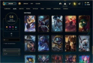Conta Prata 3 - League of Legends LOL
