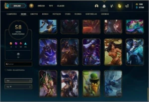 Conta Prata 3 - League of Legends LOL
