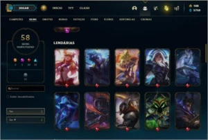 Conta Prata 3 - League of Legends LOL