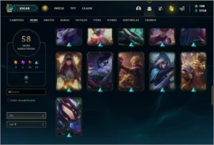 Conta Prata 3 - League of Legends LOL