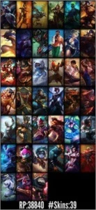 Conta antiga de LOL, Gold 2. - League of Legends