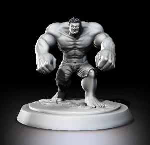 Hulk 3D Stl Modelo Impressão