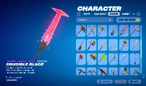 Fortnite com ikonik, renegade e muitas outras skins