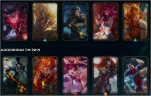 conta league of legends gold 3 (duas skins ultimate) LOL
