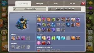 Centro de Vila 12!!Top - Clash of Clans